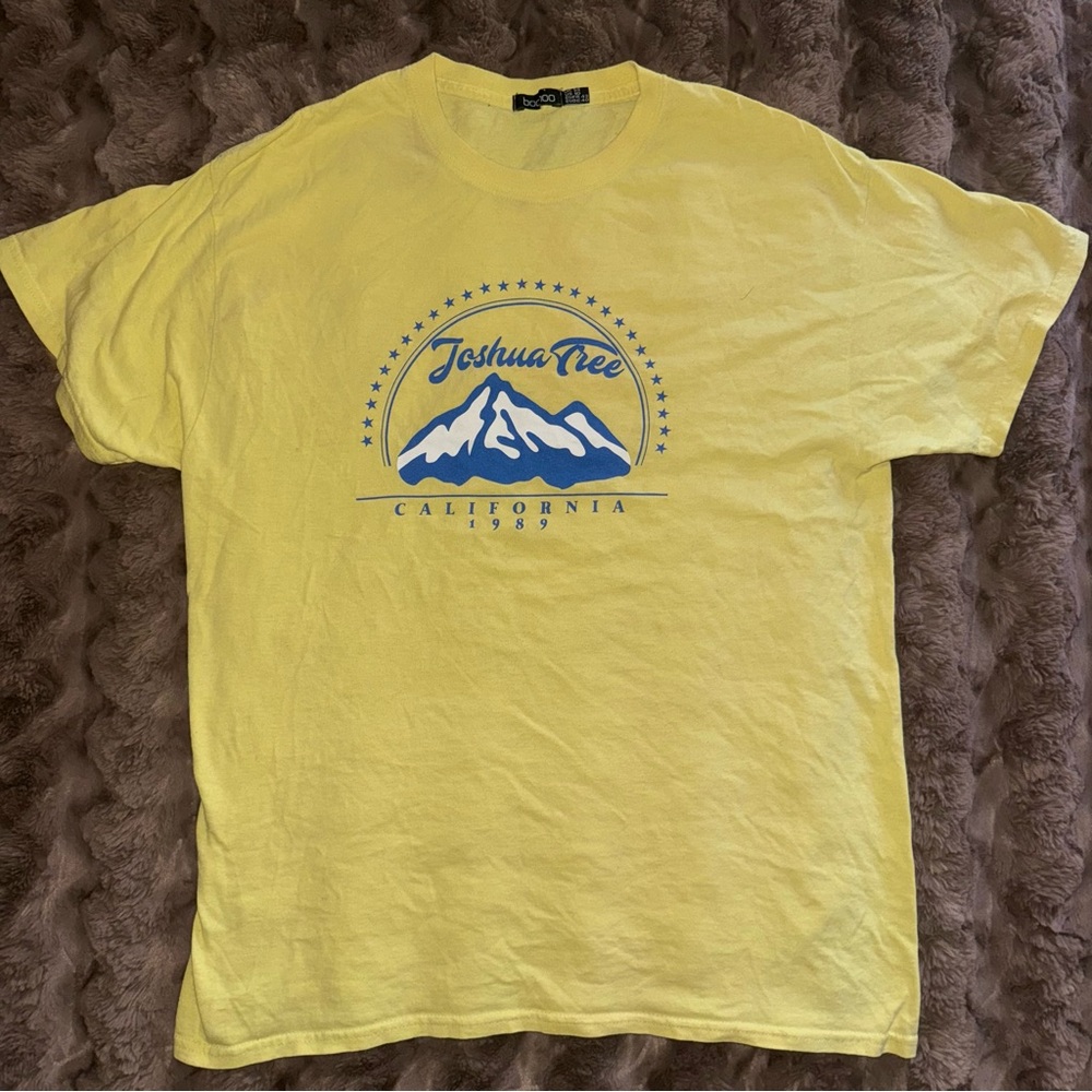 Boohoo Joshua Tree Sleeve Tee